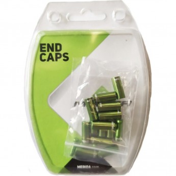 Комплект наконечников для рубашки/троса MERIDA Universal End Caps Green (2260001948)