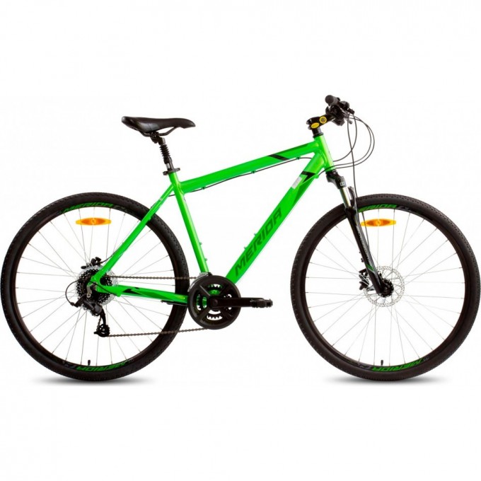 Велосипед MERIDA Crossway 10 Green/BlackGreen, рама M 048730