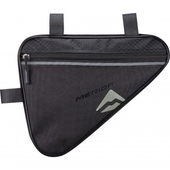 Велосумка под раму MERIDA TRIANGLE FRAMEBAG, 3L, 27*5,5*22cm, 106гр. Black/Grey